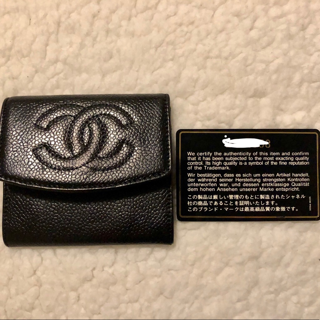 Authentic Vintage Chanel Card Holder